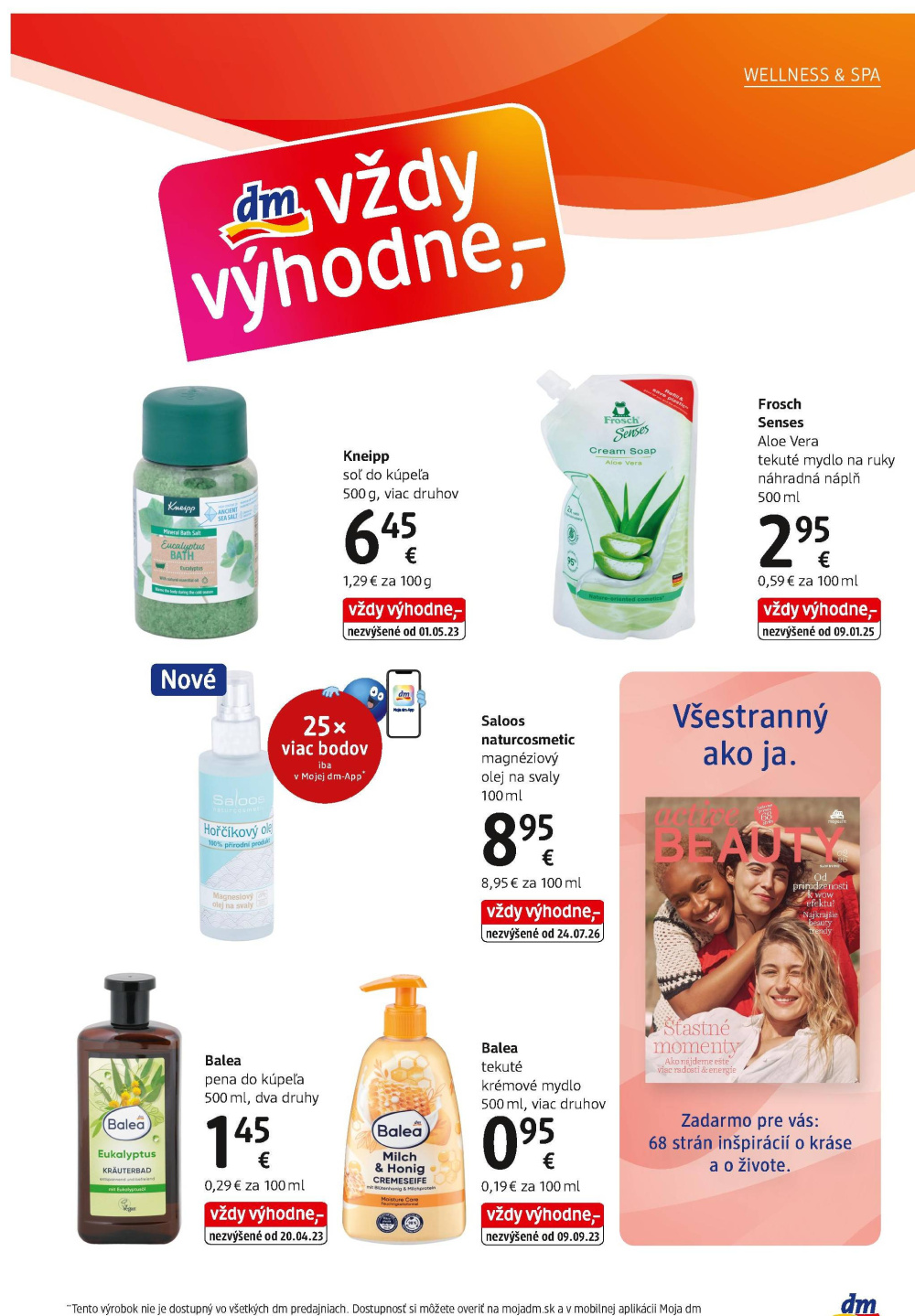 Leták dm drogerie markt Journal, Slovensko - strana 11
