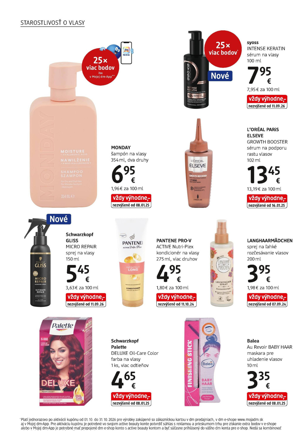 Leták dm drogerie markt Journal, Slovensko - strana 16