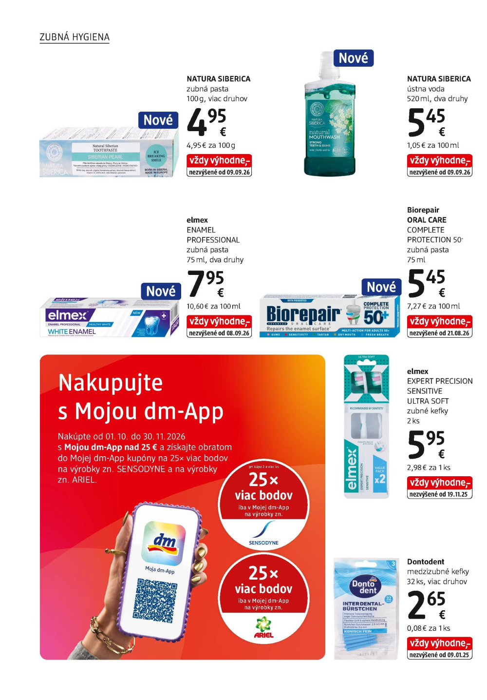 Leták dm drogerie markt Journal, Slovensko - strana 18