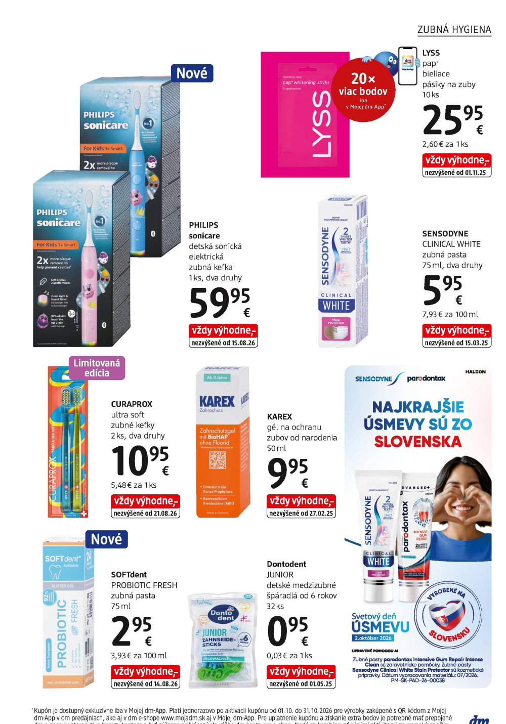 Leták dm drogerie markt Journal, Slovensko - strana 19