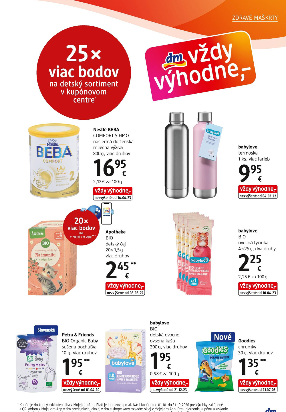 Leták dm drogerie markt Journal, Slovensko - strana 21