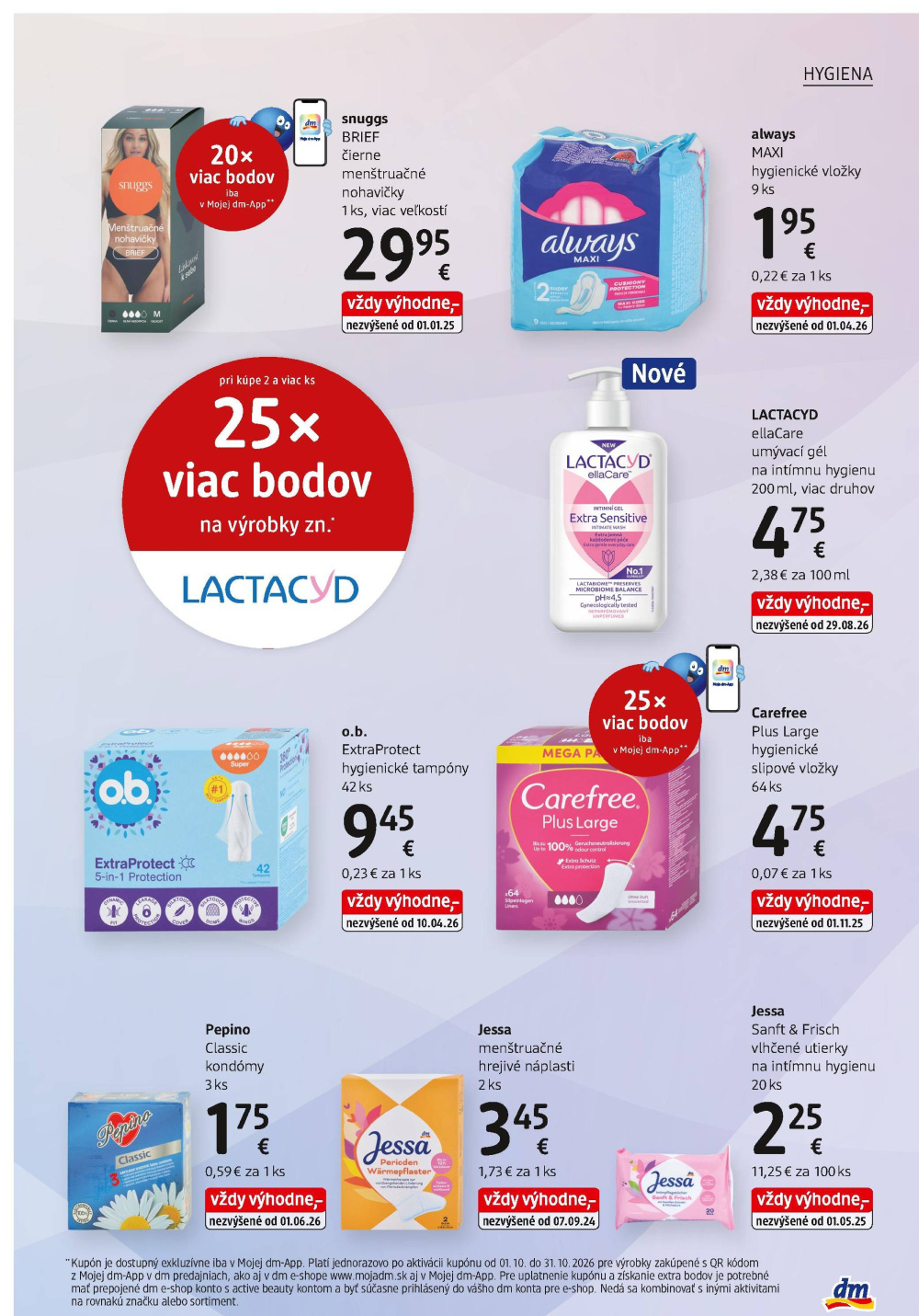 Leták dm drogerie markt Journal, Slovensko - strana 23