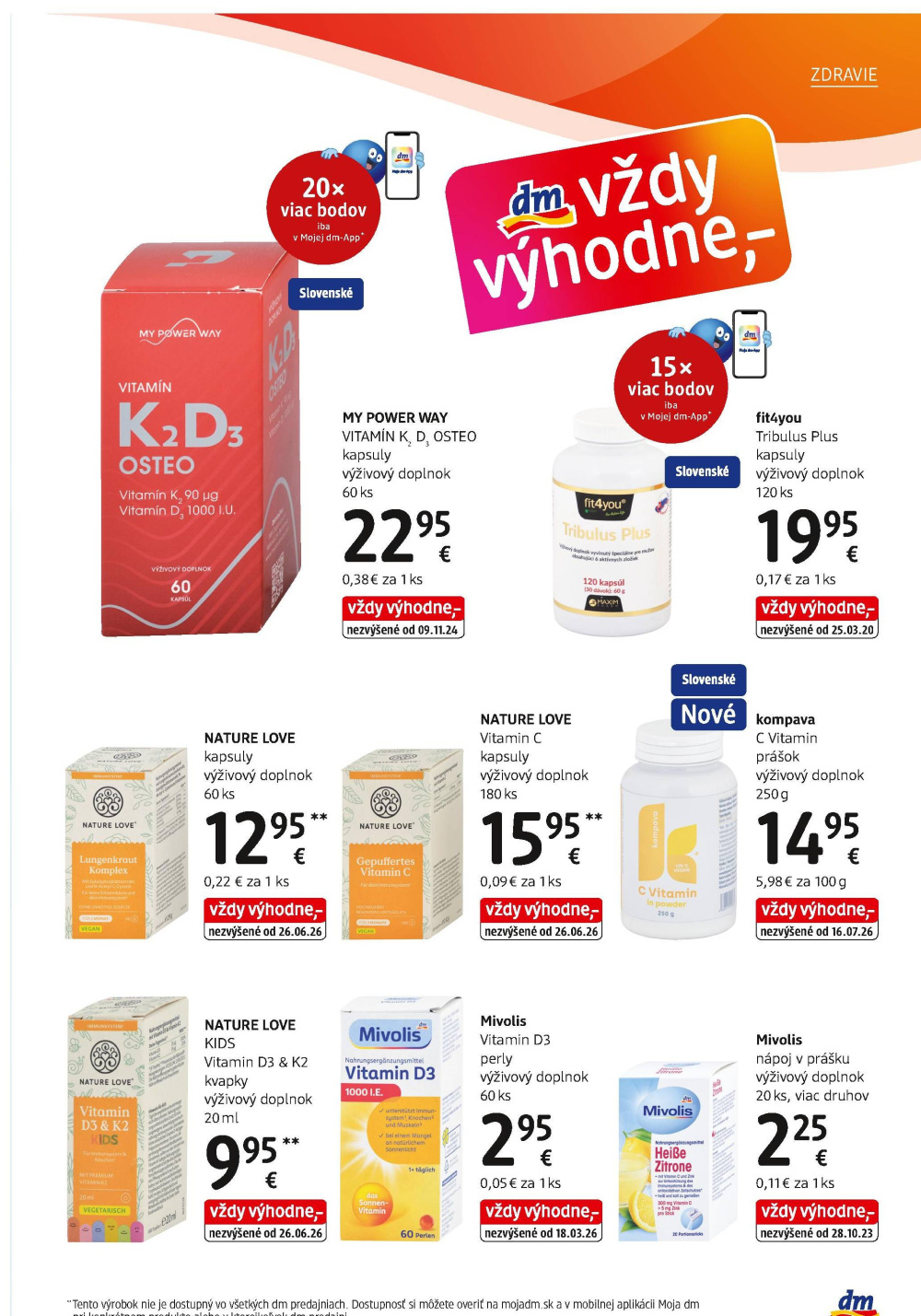 Leták dm drogerie markt Journal, Slovensko - strana 25