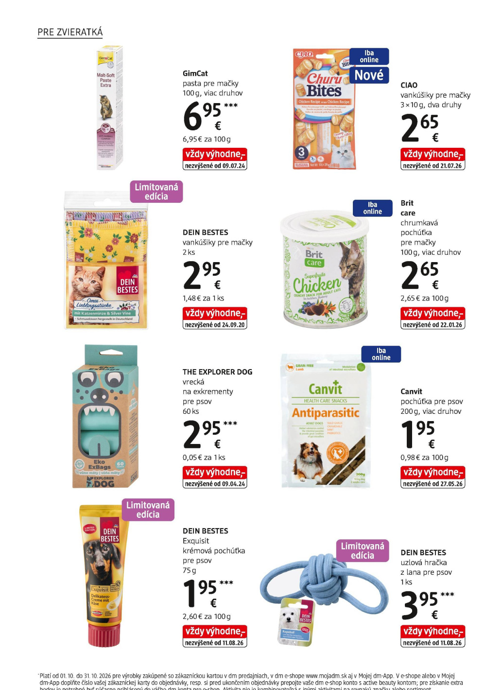 Leták dm drogerie markt Journal, Slovensko - strana 28