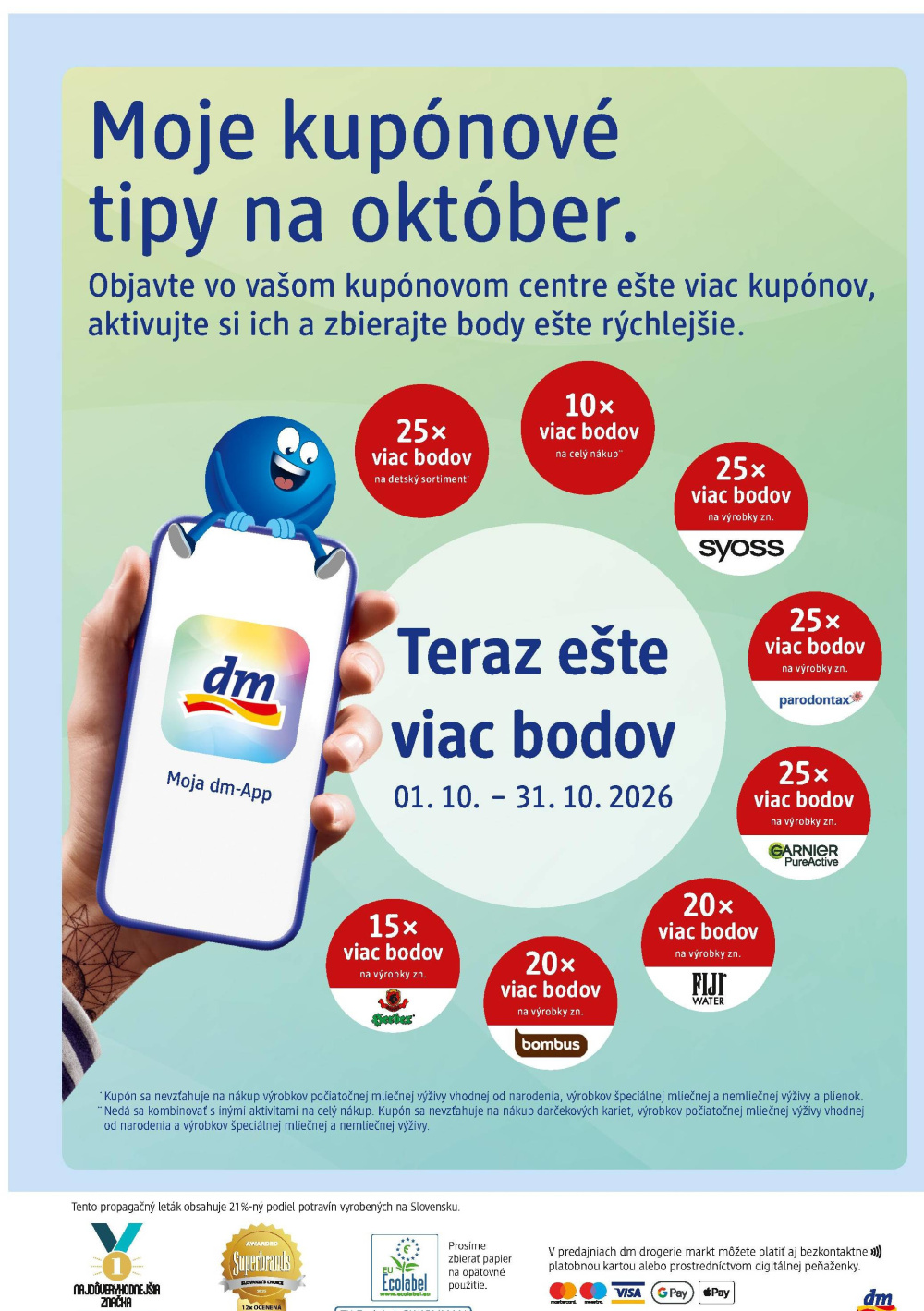 Leták dm drogerie markt Journal, Slovensko - strana 32