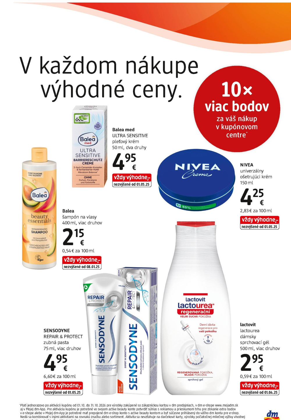 Leták dm drogerie markt Journal, Slovensko - strana 3