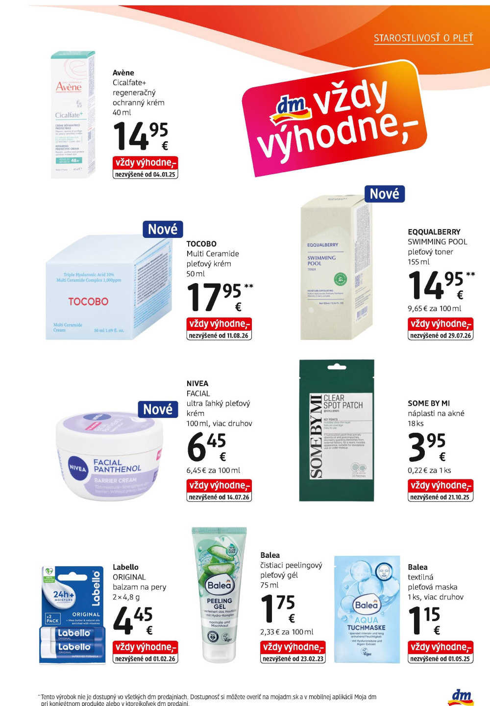 Leták dm drogerie markt Journal, Slovensko - strana 7