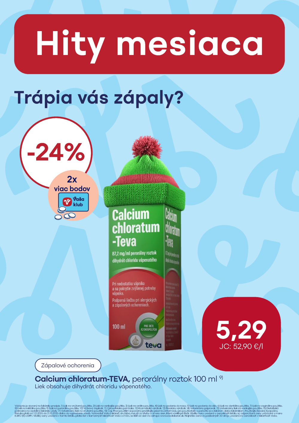 Leták Vaša Lekáreň akciový leták, Slovensko - strana 10