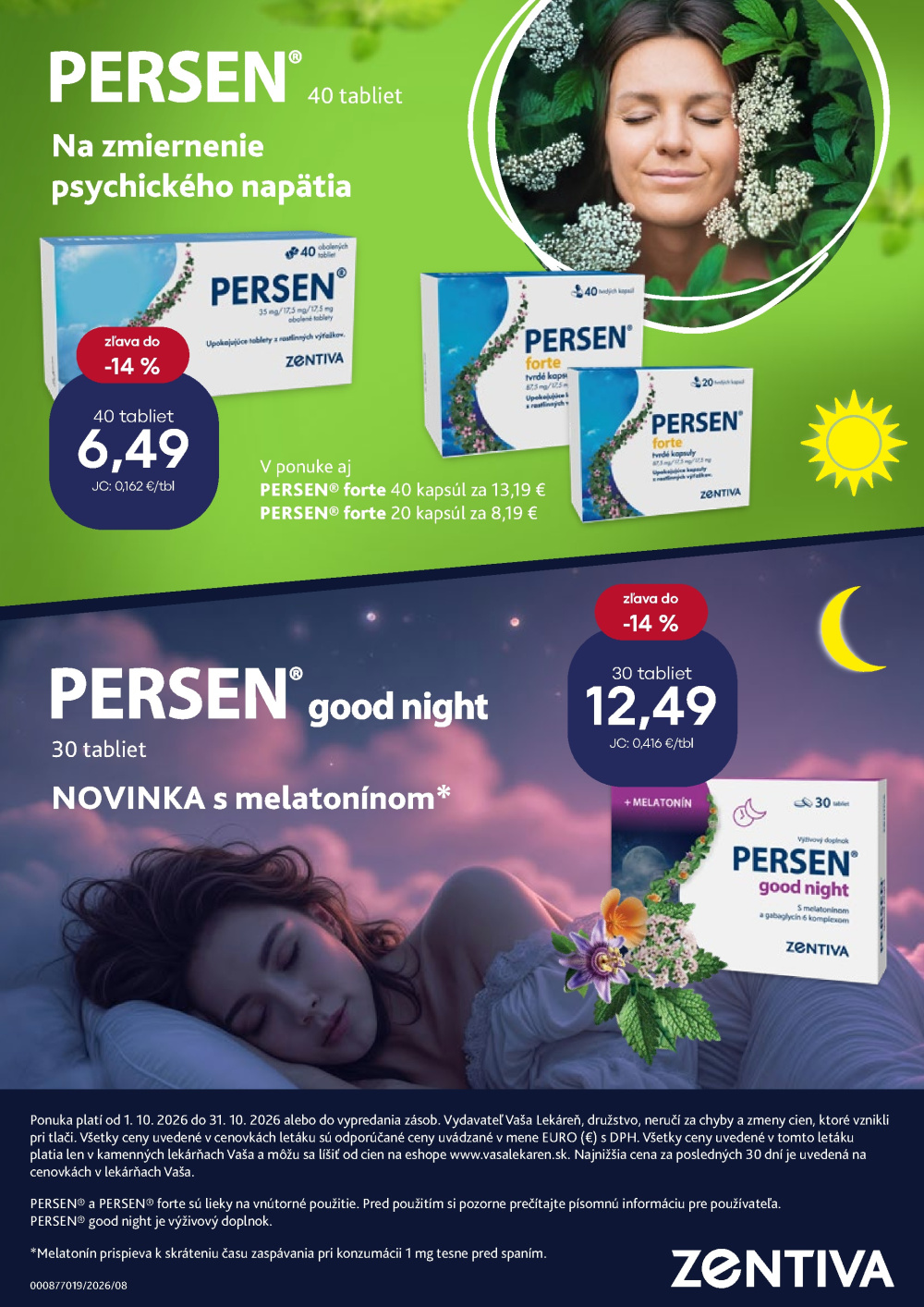 Leták Vaša Lekáreň akciový leták, Slovensko - strana 14