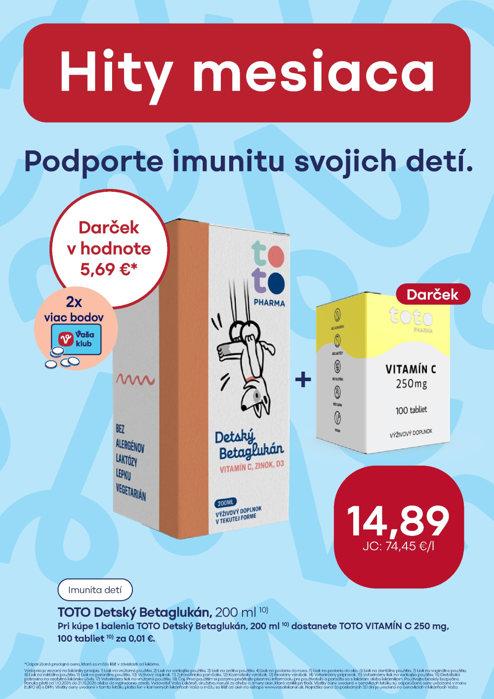 Leták Vaša Lekáreň akciový leták, Slovensko - strana 22