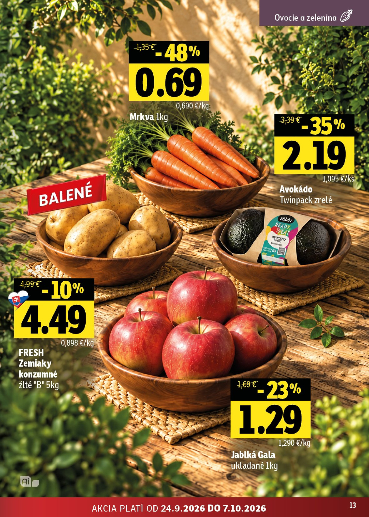 Fresh leták - Východné Slovensko