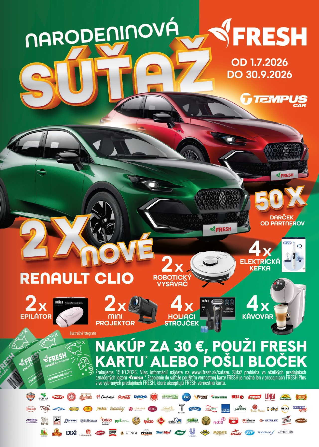 Fresh leták - Východné Slovensko