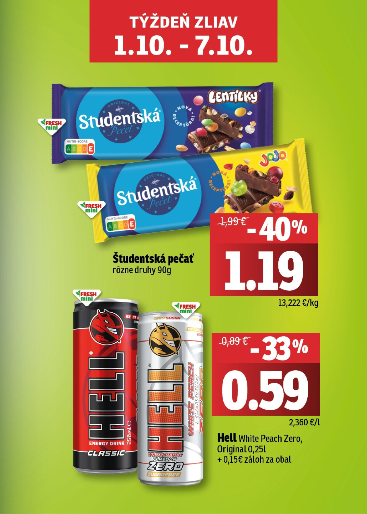 Fresh leták - Východné Slovensko