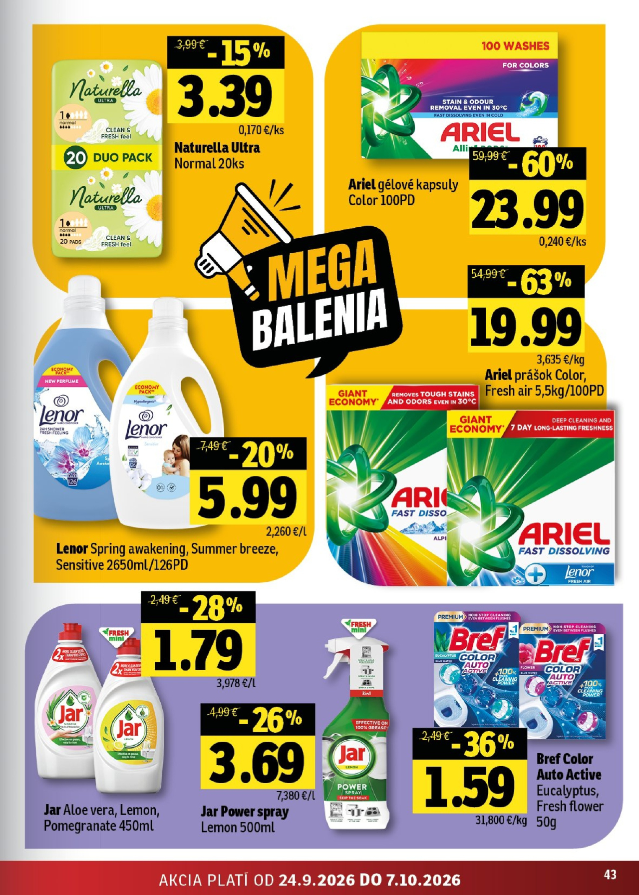 Fresh leták - Východné Slovensko