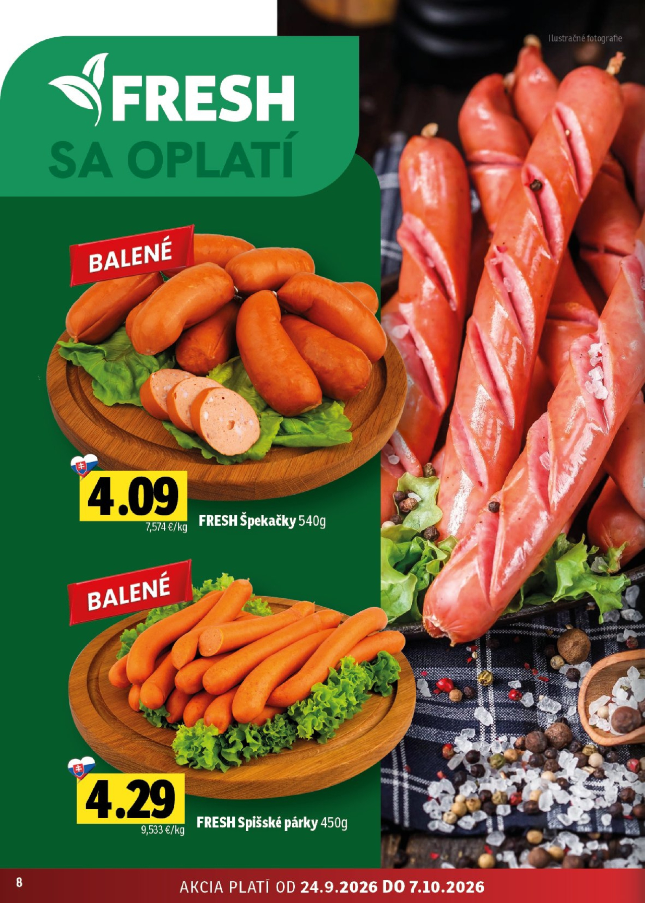 Fresh leták - Východné Slovensko