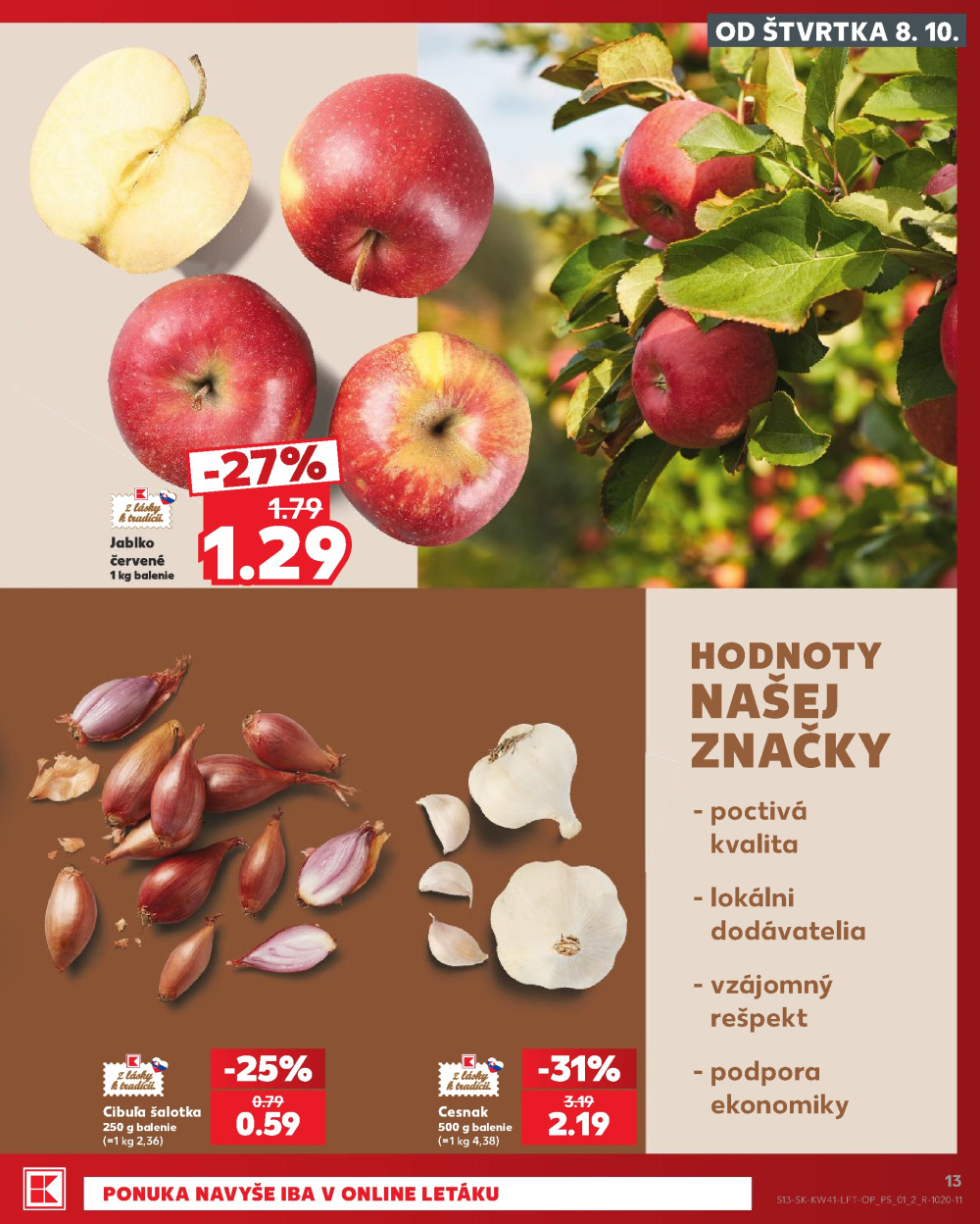 Leták Kaufland leták Čadca, Slovensko - strana 13