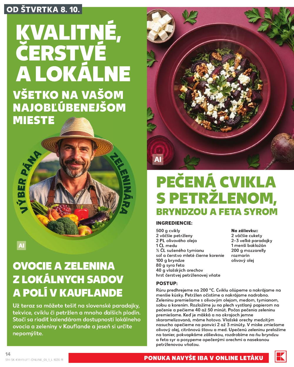 Leták Kaufland leták Čadca, Slovensko - strana 14
