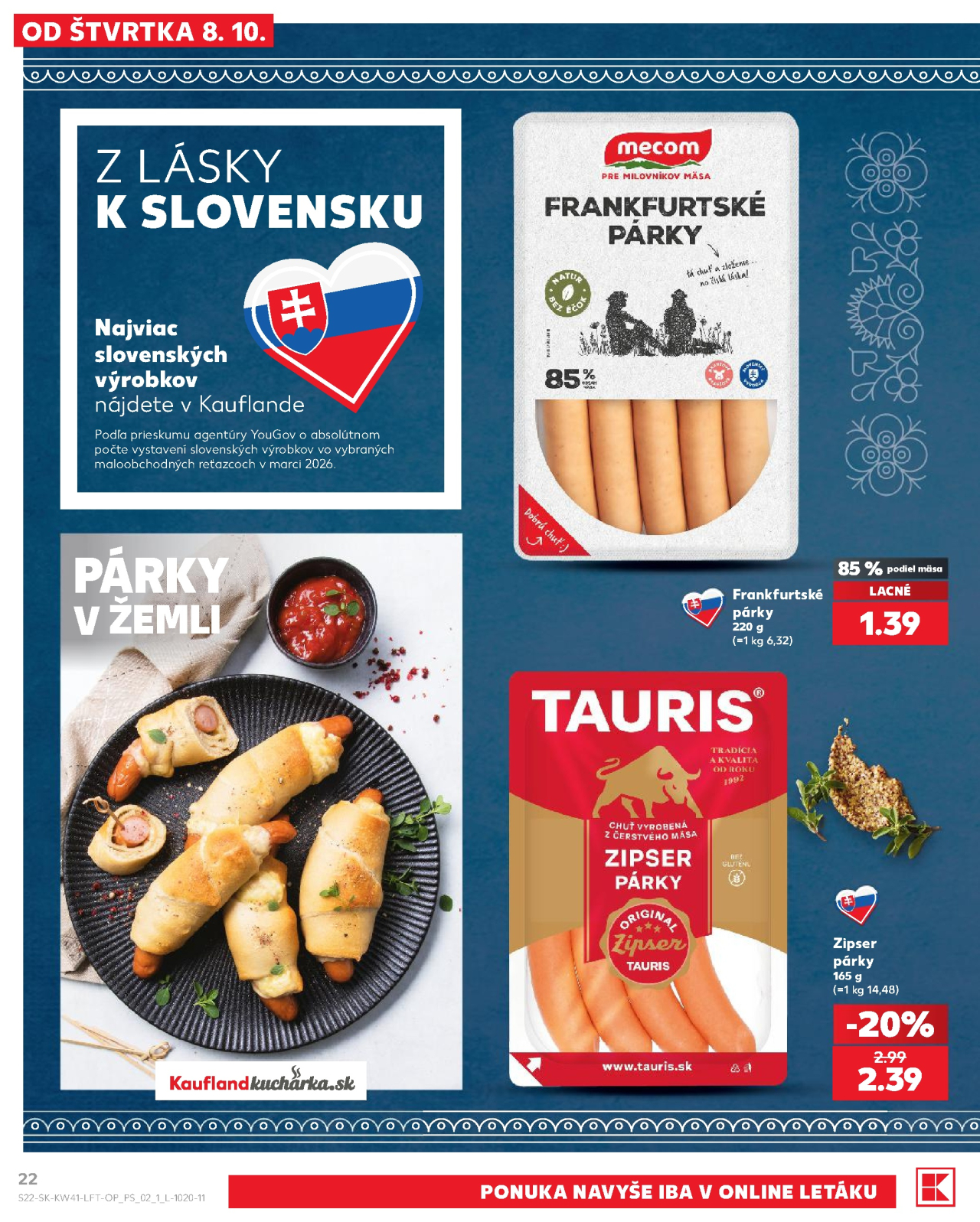 Kaufland leták Čadca