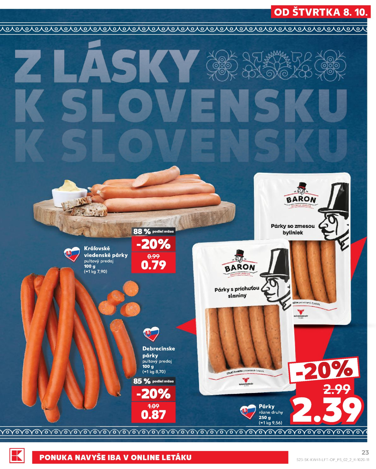 Kaufland leták Čadca