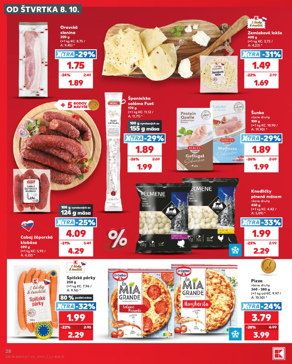 Leták Kaufland leták Čadca, Slovensko - strana 28