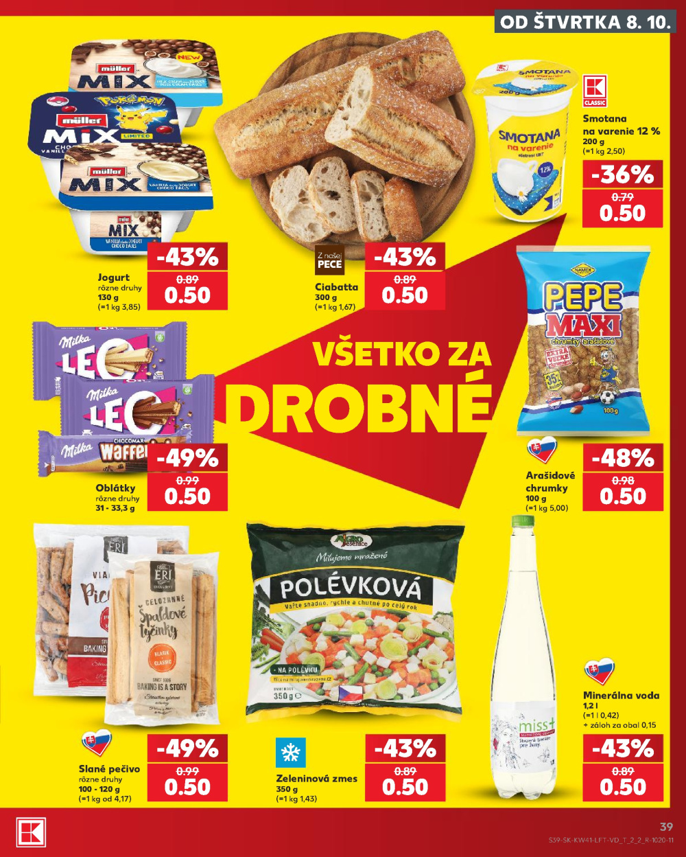 Leták Kaufland leták Čadca, Slovensko - strana 39