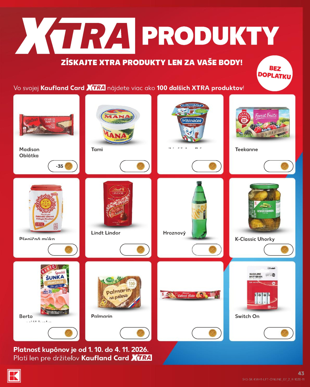 Leták Kaufland leták Čadca, Slovensko - strana 43