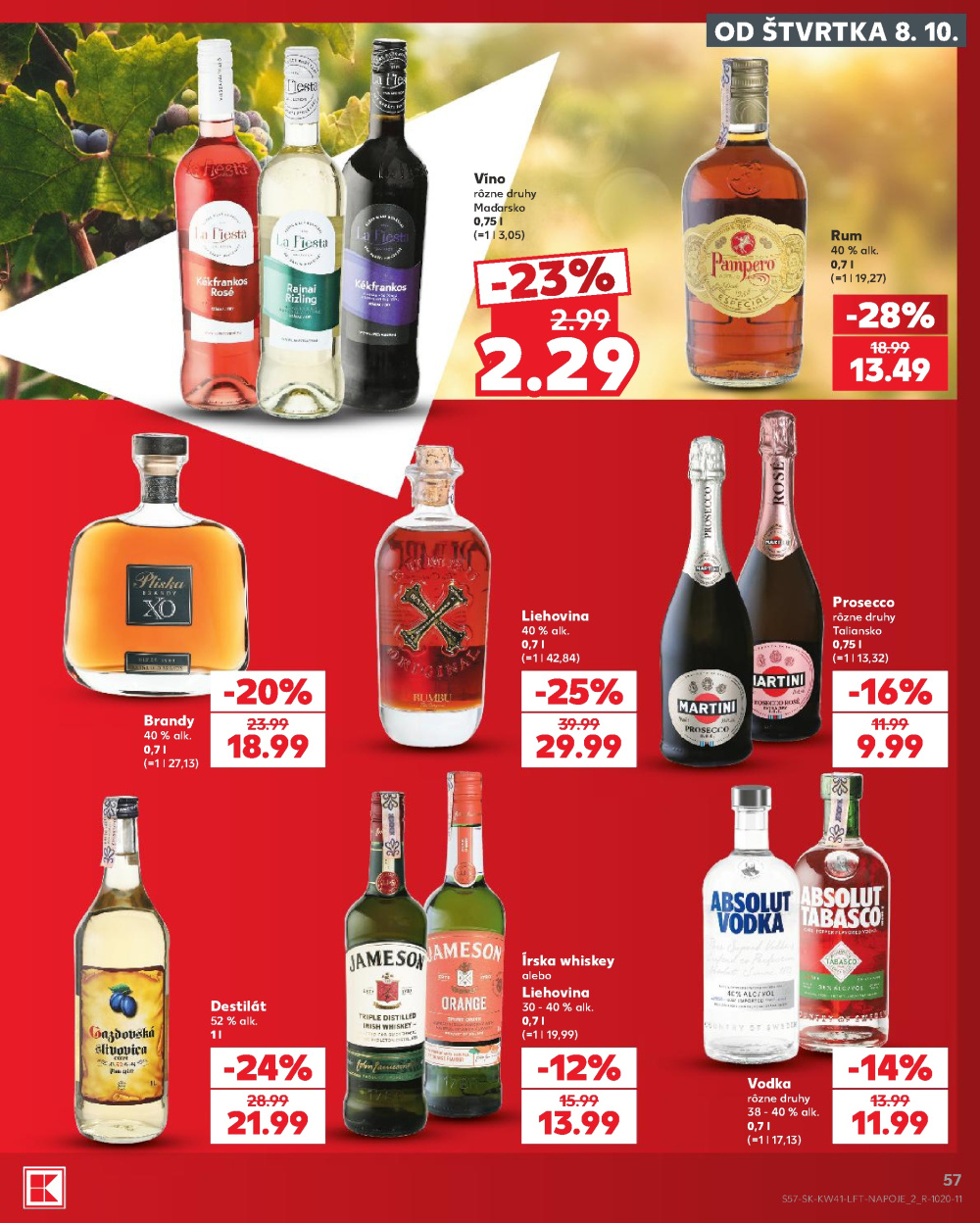 Leták Kaufland leták Čadca, Slovensko - strana 57