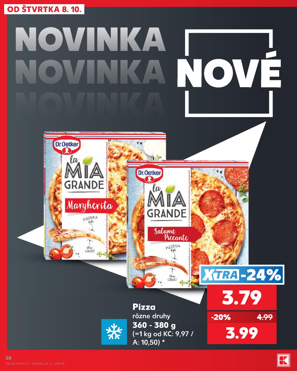 Leták Kaufland leták Čadca, Slovensko - strana 58