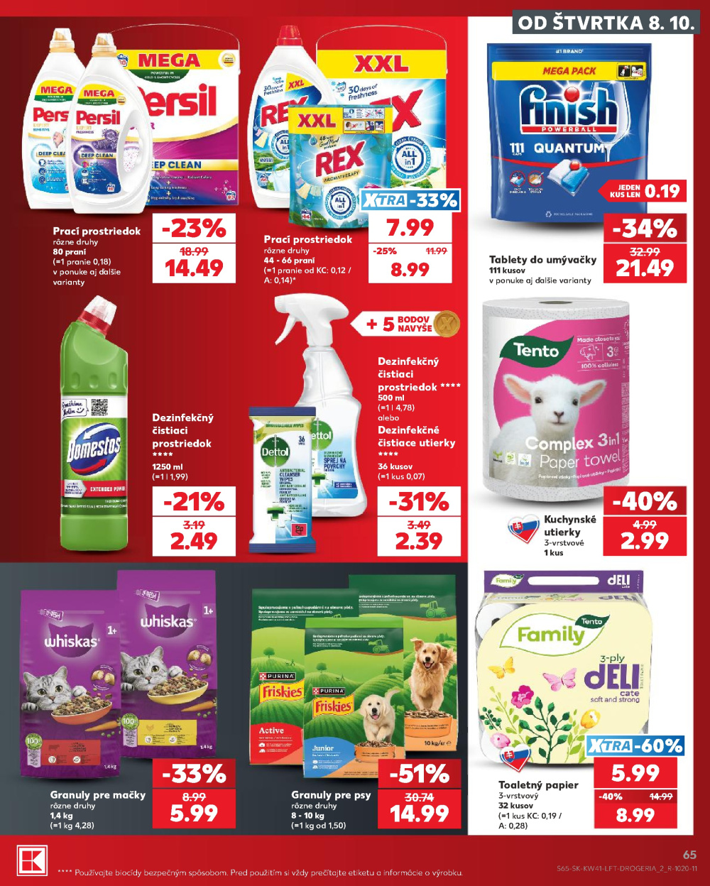 Leták Kaufland leták Čadca, Slovensko - strana 65