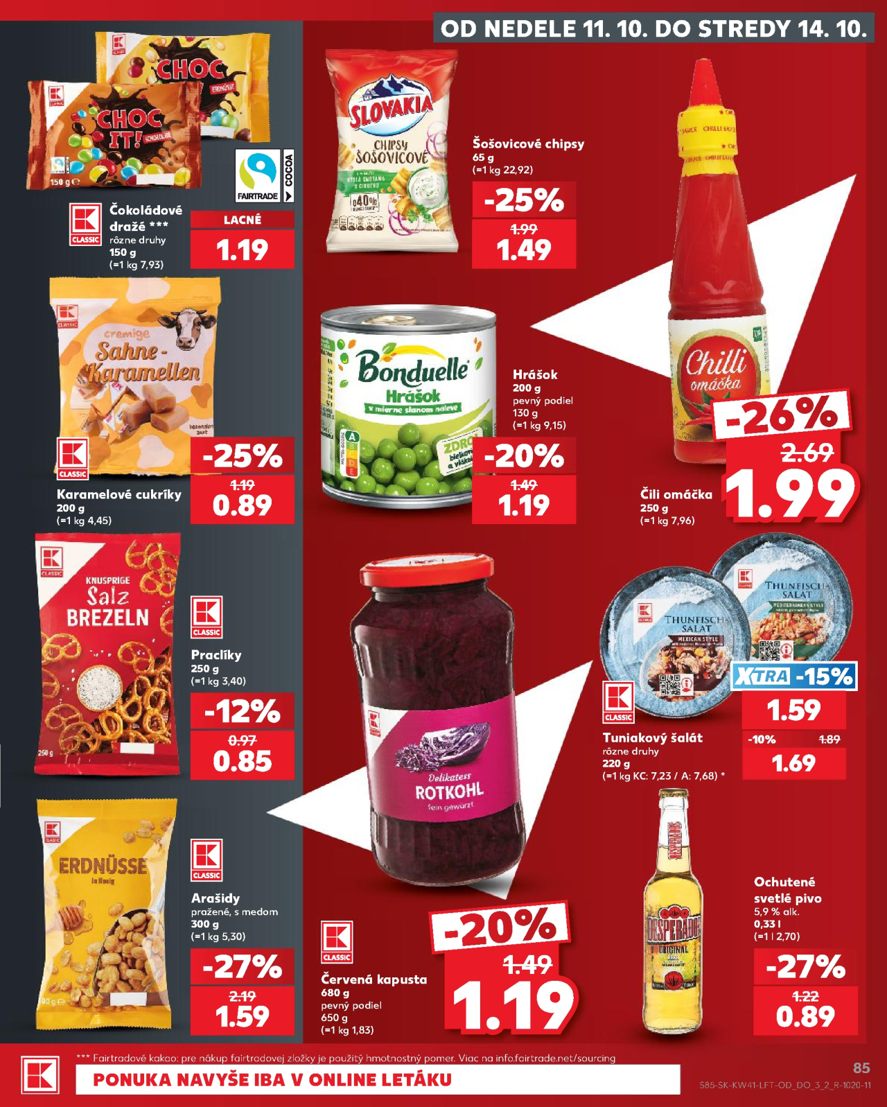 Kaufland leták Michalovce - Humenská cesta