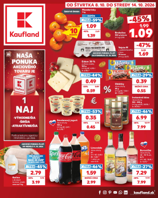 Kaufland leták Partizánske