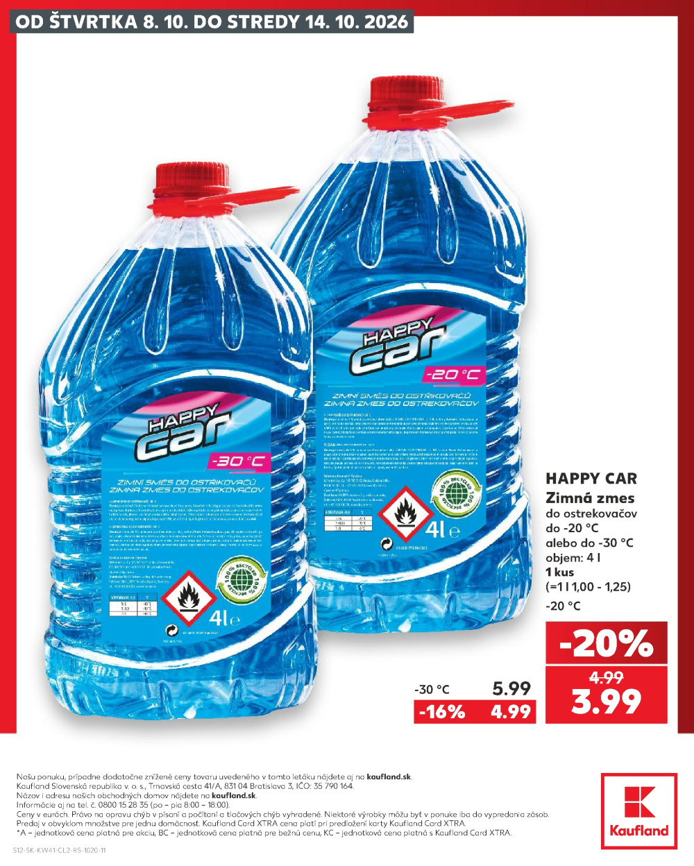 Leták Kaufland leták špeciál - esmara, Slovensko - strana 12