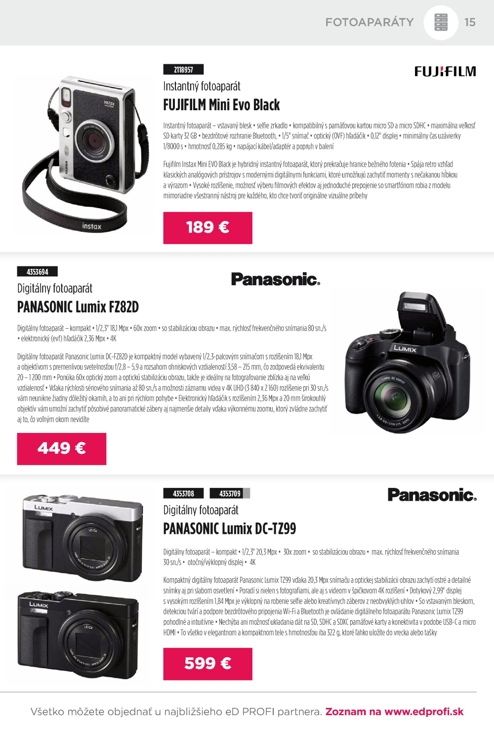 Leták eD Profi leták, Slovensko - strana 15