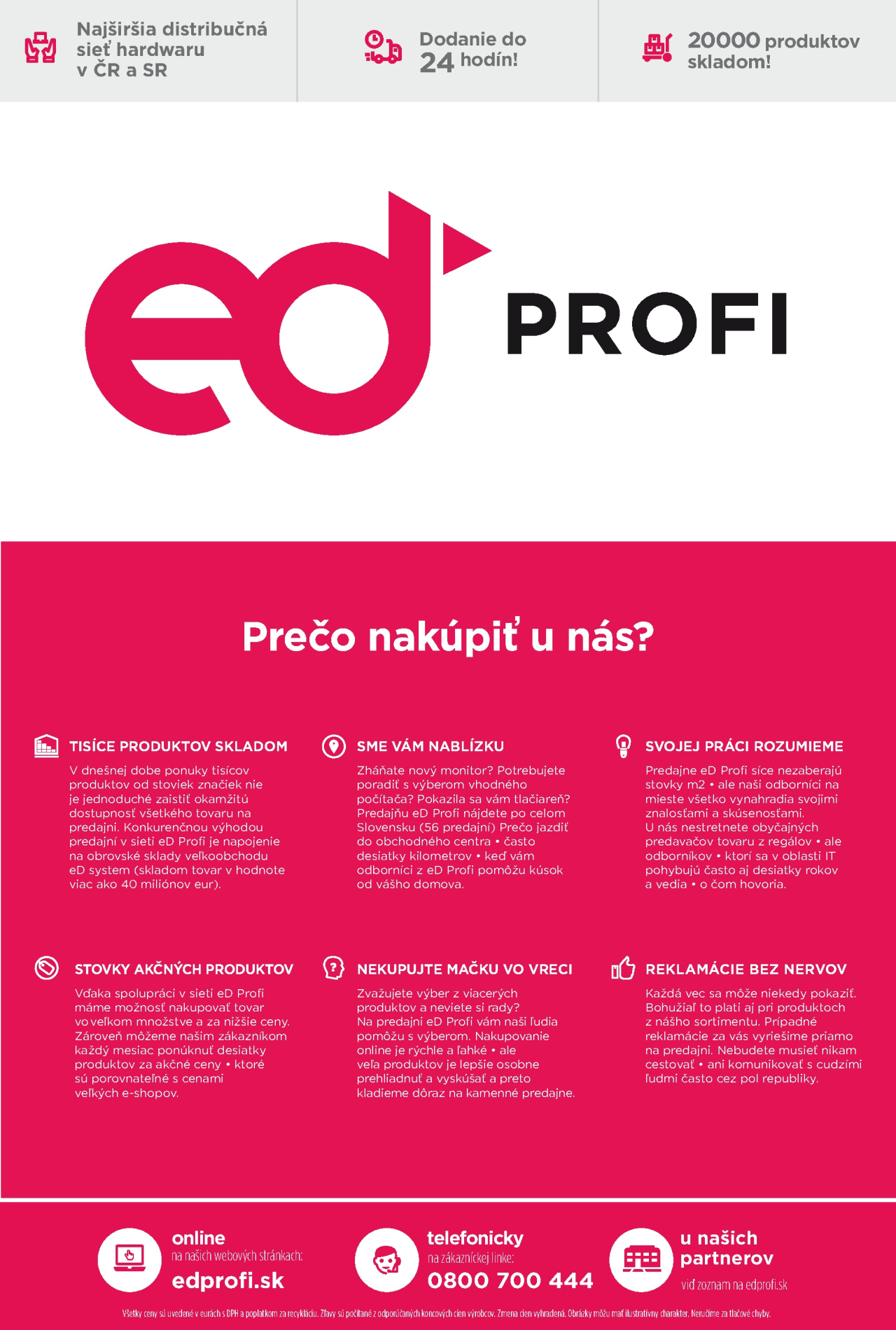 eD Profi leták