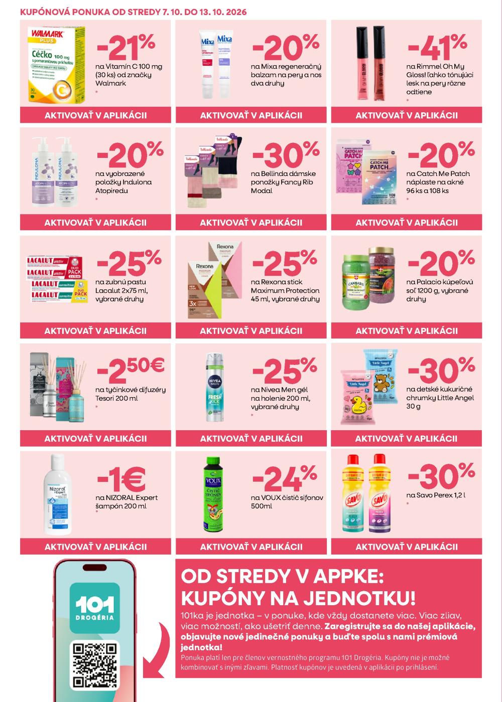 Leták 101 drogerie leták, Slovensko - strana 6