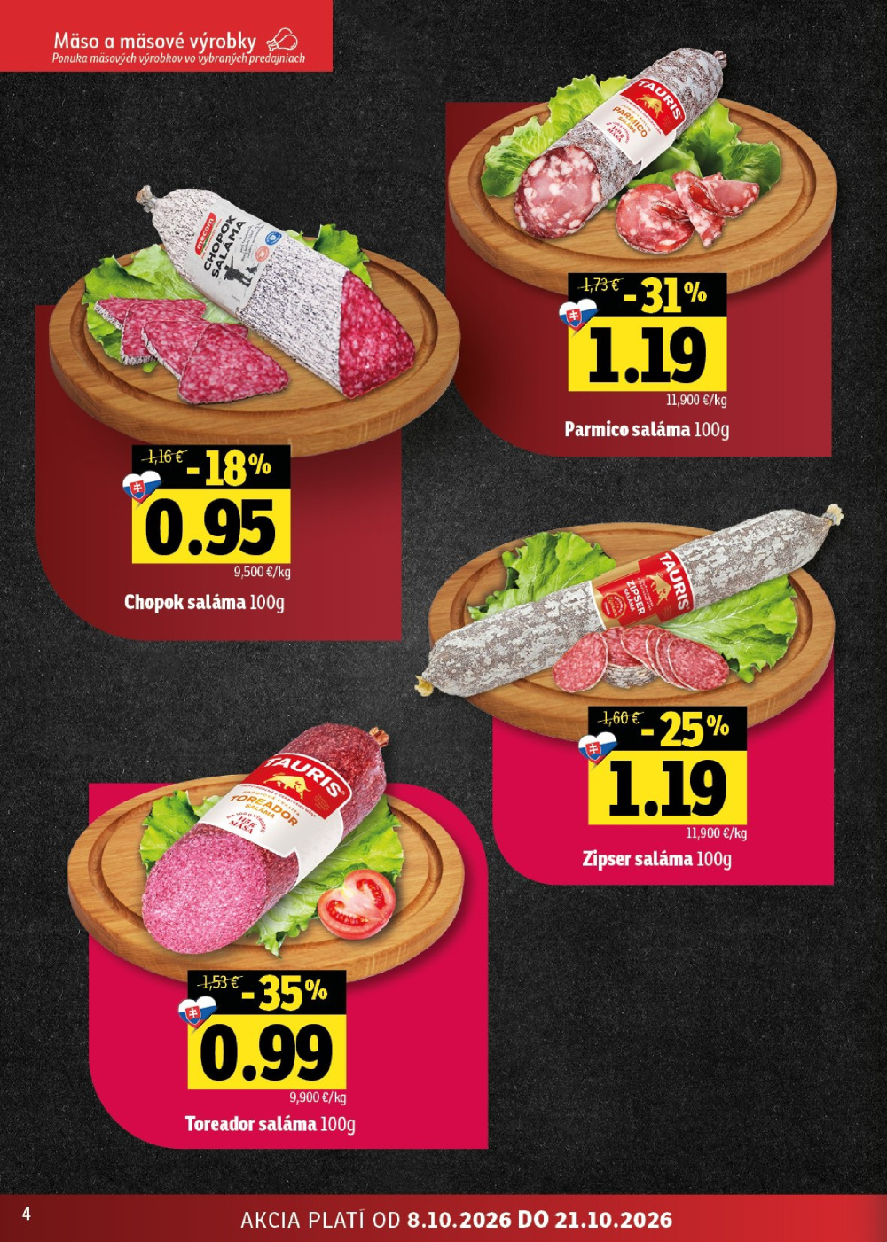 Leták Fresh leták - Východné Slovensko, Slovensko - strana 4