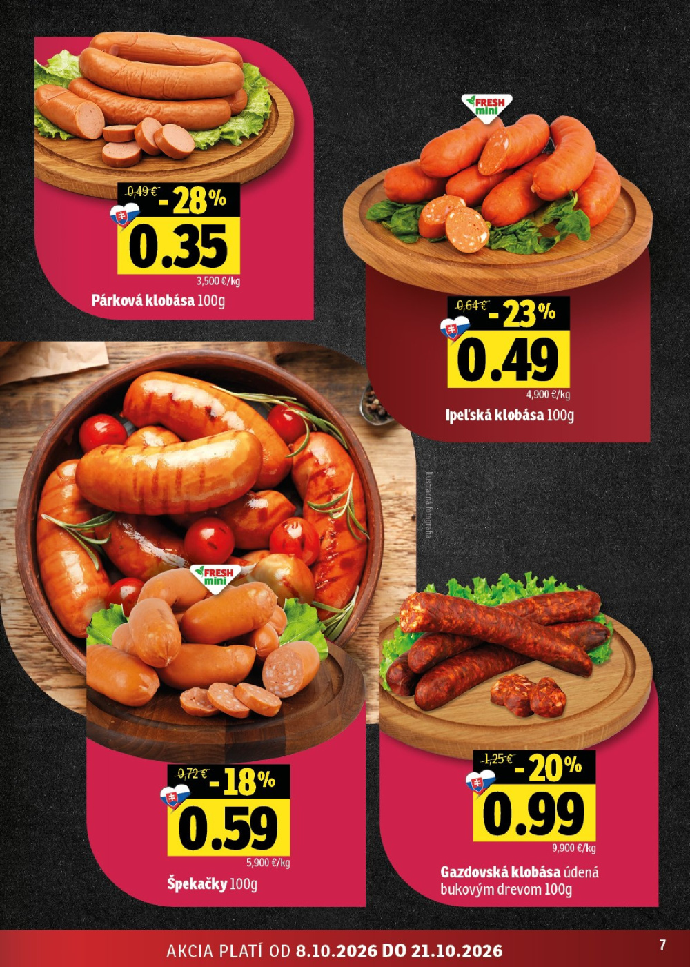 Leták Fresh leták - Východné Slovensko, Slovensko - strana 7