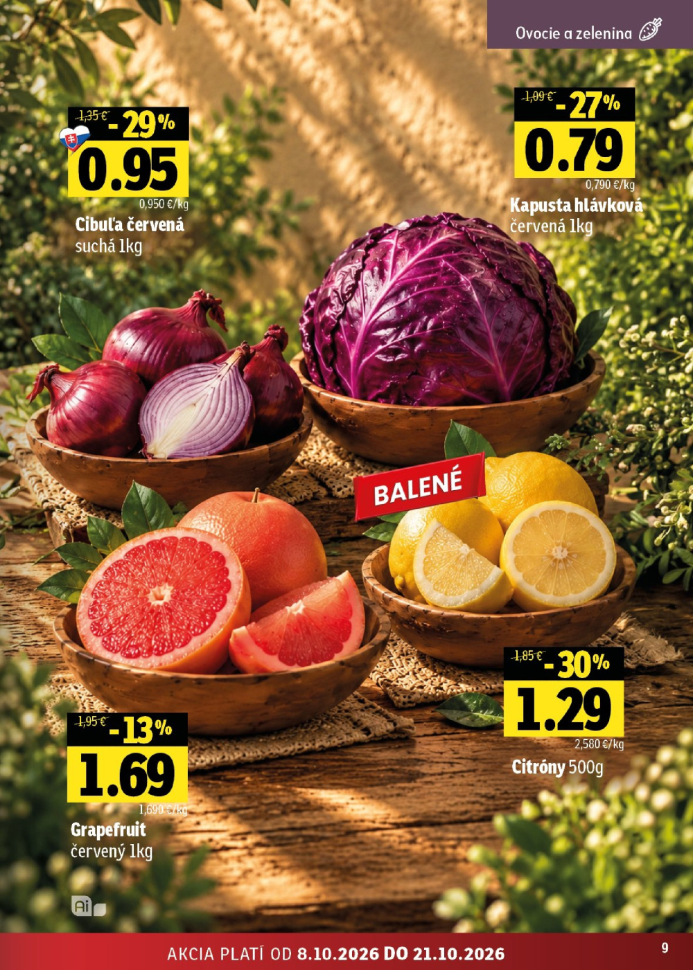 Leták Fresh leták - Východné Slovensko, Slovensko - strana 9