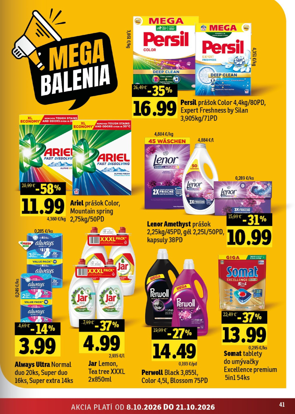 Leták Fresh leták - Stredné a západné Slovensko, Slovensko - strana 41
