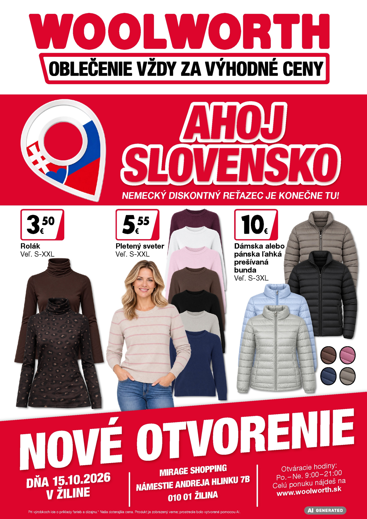 Woolworth - Žilina, Námestie Andreja Hlinku