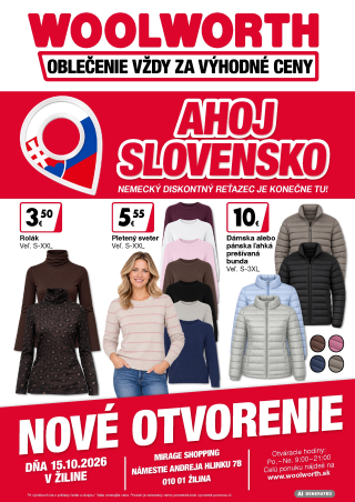 Woolworth - Žilina, Námestie Andreja Hlinku