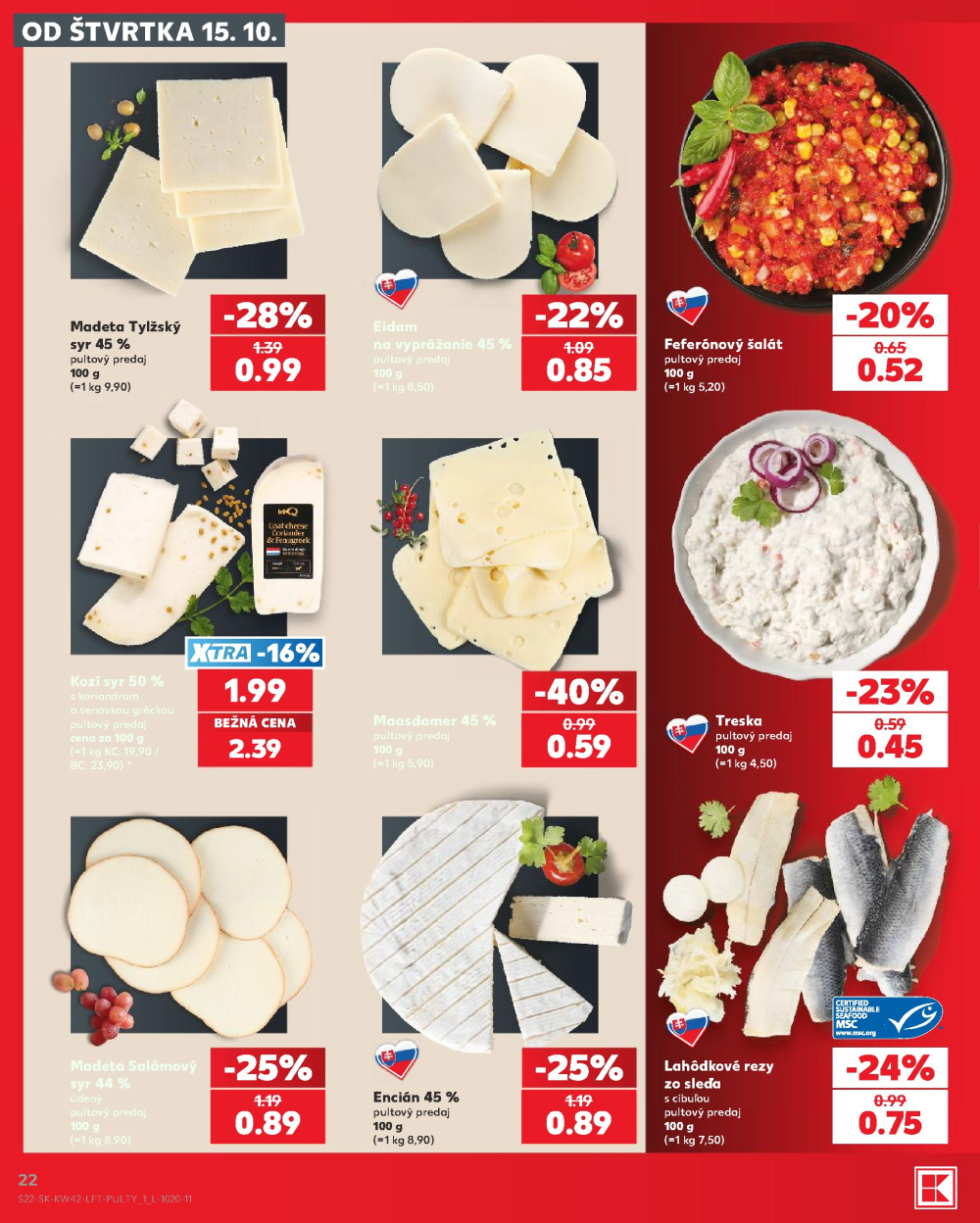 Leták Kaufland leták Čadca, Slovensko - strana 22