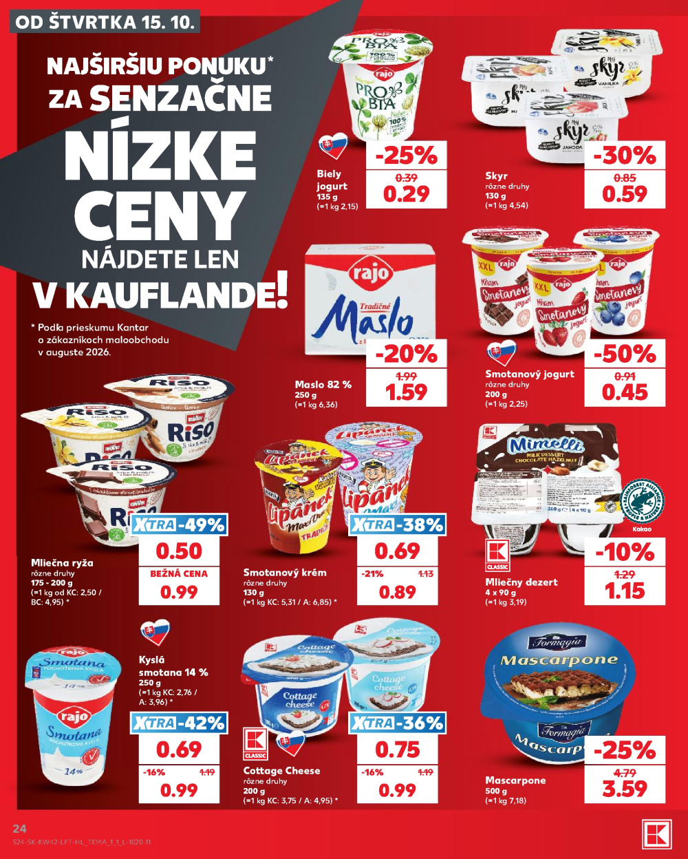 Leták Kaufland leták Čadca, Slovensko - strana 24