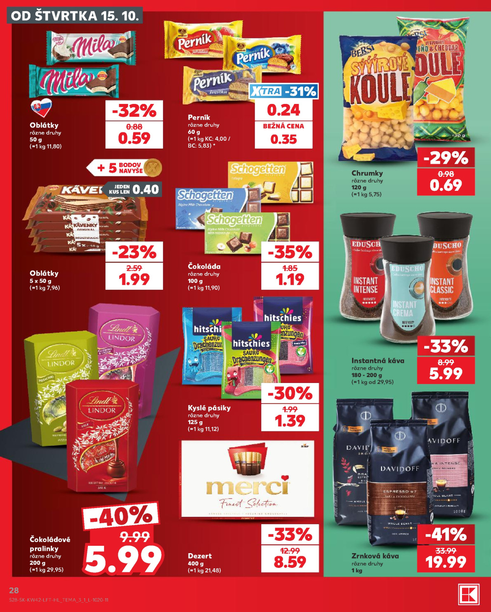 Leták Kaufland leták Čadca, Slovensko - strana 28