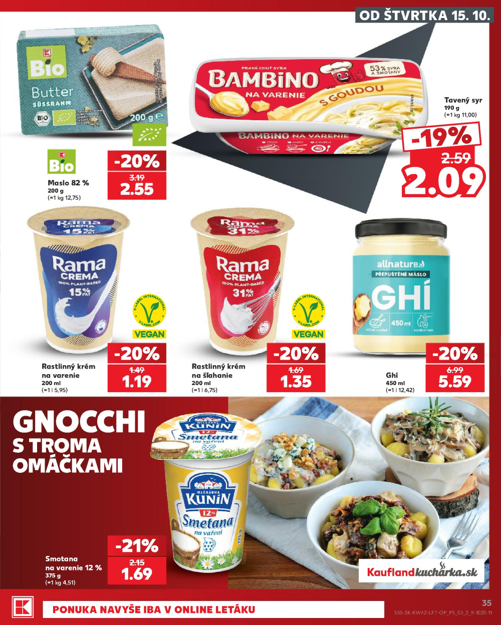 Leták Kaufland leták Čadca, Slovensko - strana 35