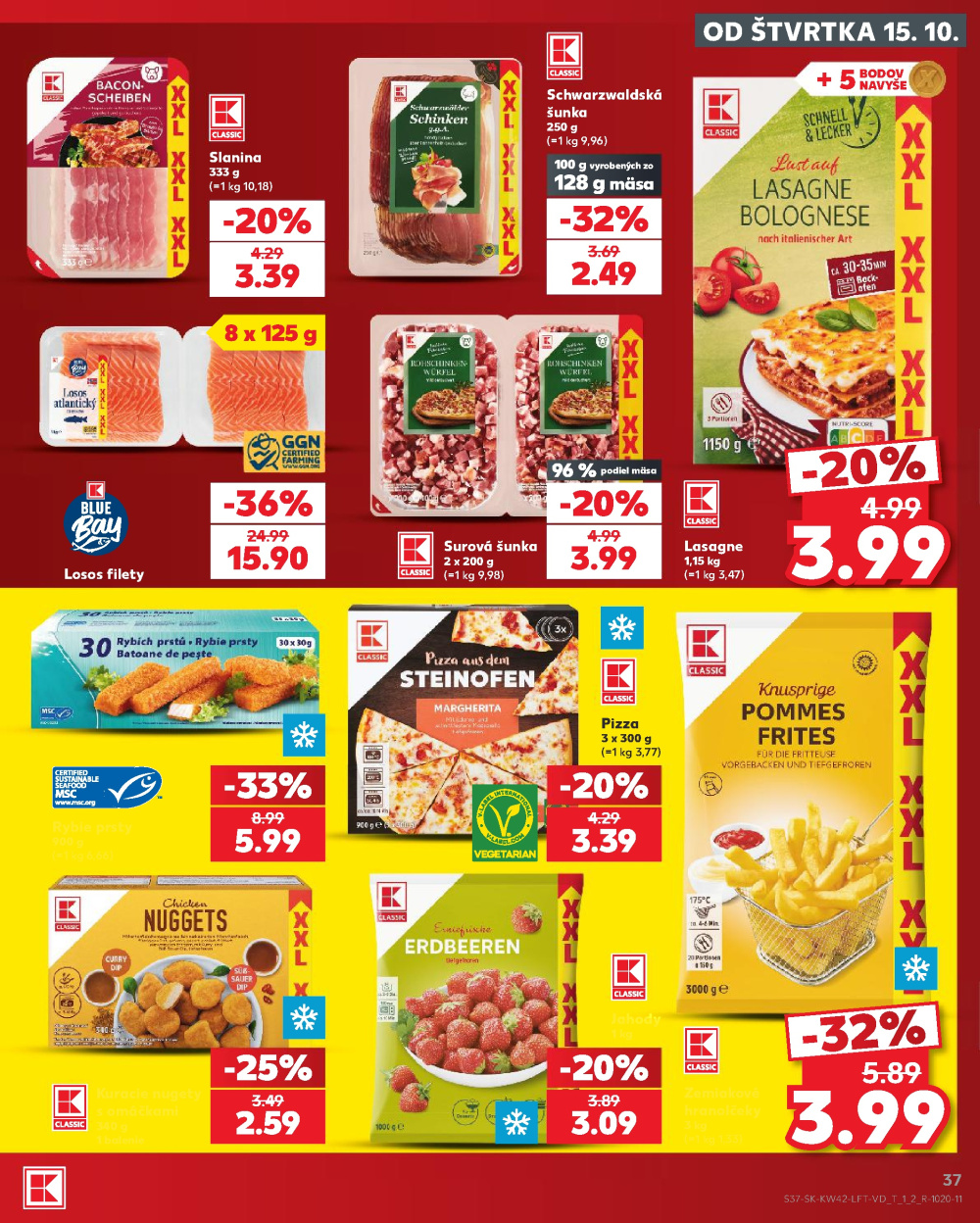 Leták Kaufland leták Čadca, Slovensko - strana 37