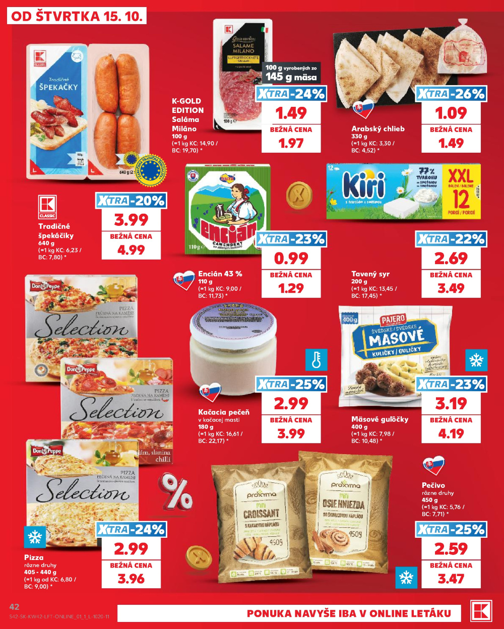 Leták Kaufland leták Čadca, Slovensko - strana 42