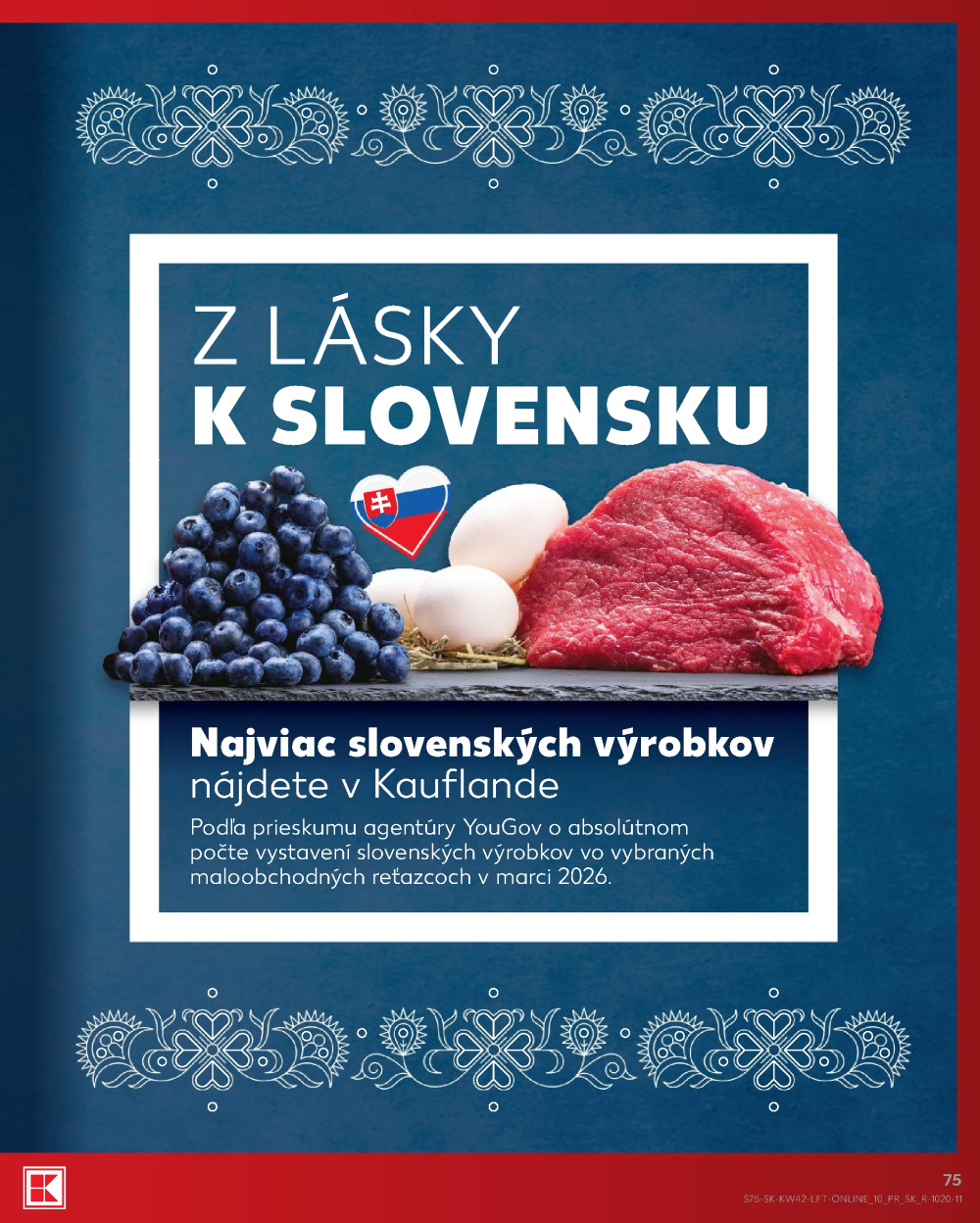 Leták Kaufland leták Čadca, Slovensko - strana 75