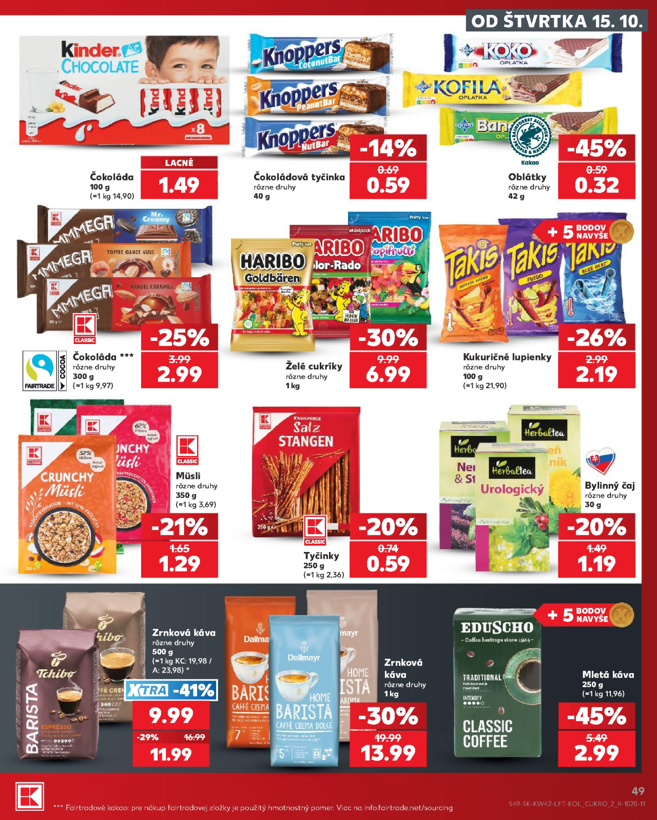 Kaufland leták Bratislava - Púchovská ulica