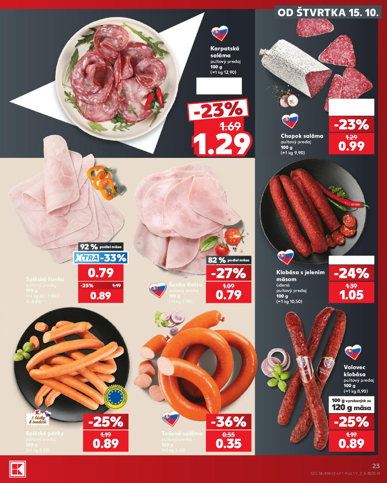 Kaufland leták Michalovce - Humenská cesta